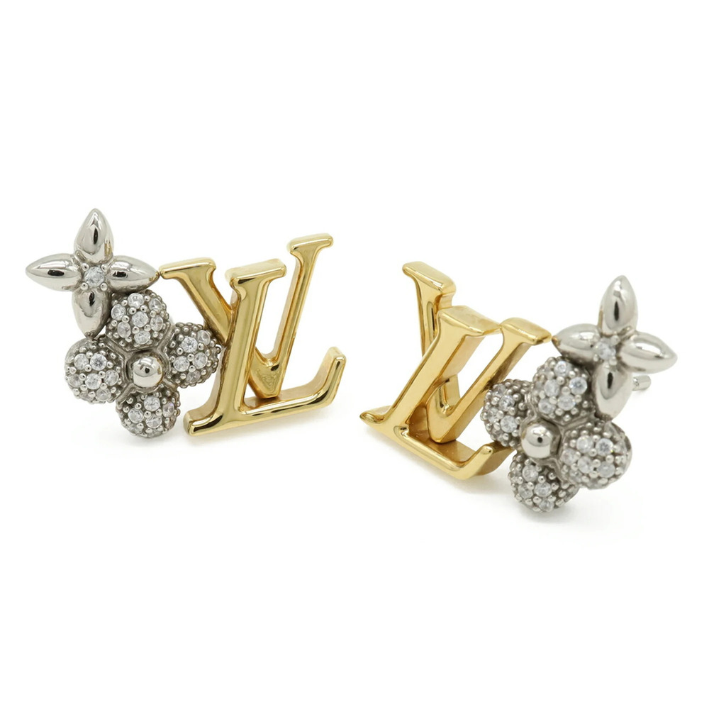 LOUIS VUITTON Gold Earrings - Picture 5 of 6